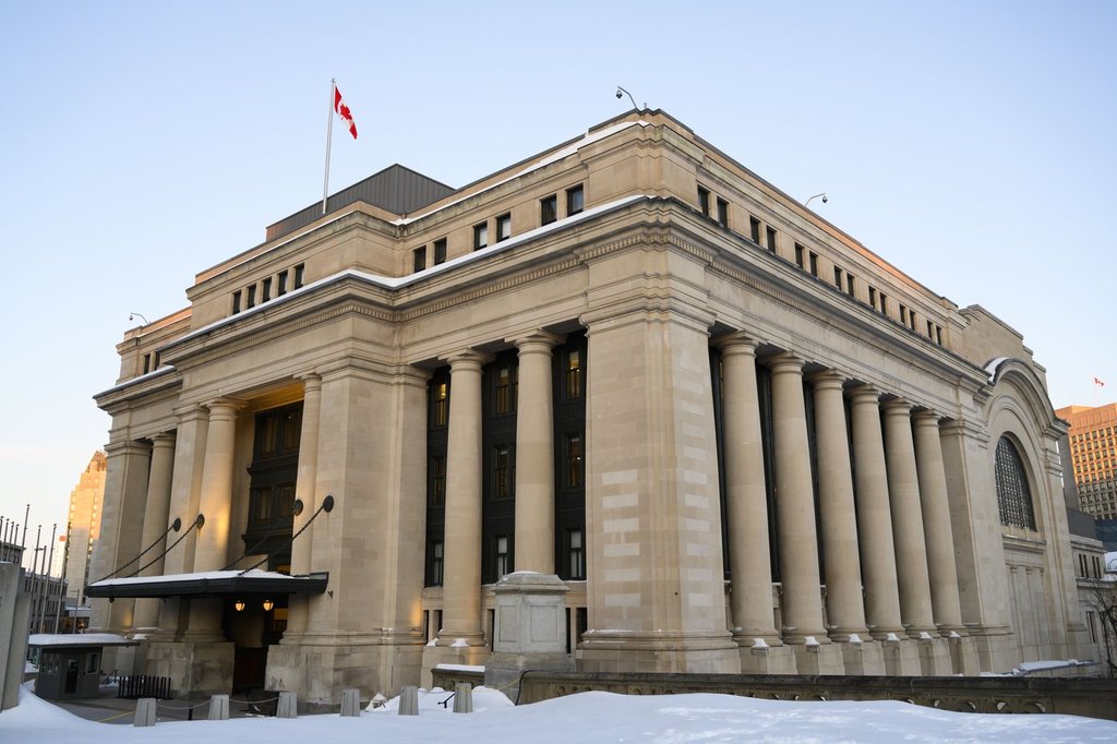 The Senate of Canada building is pictured in Ottawa on Monday, Feb. 18, 2019. THE CANADIAN PRESS/Sean Kilpatrick.