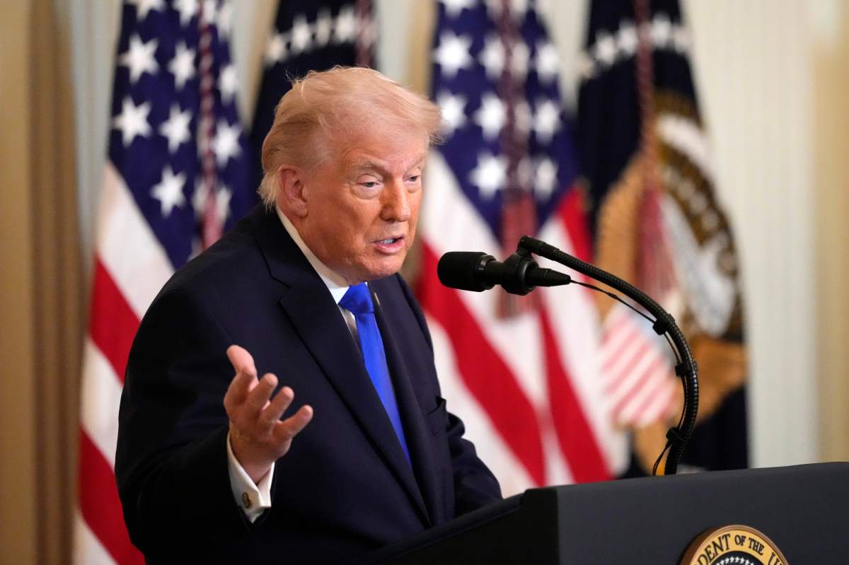 Donald Trump speaking